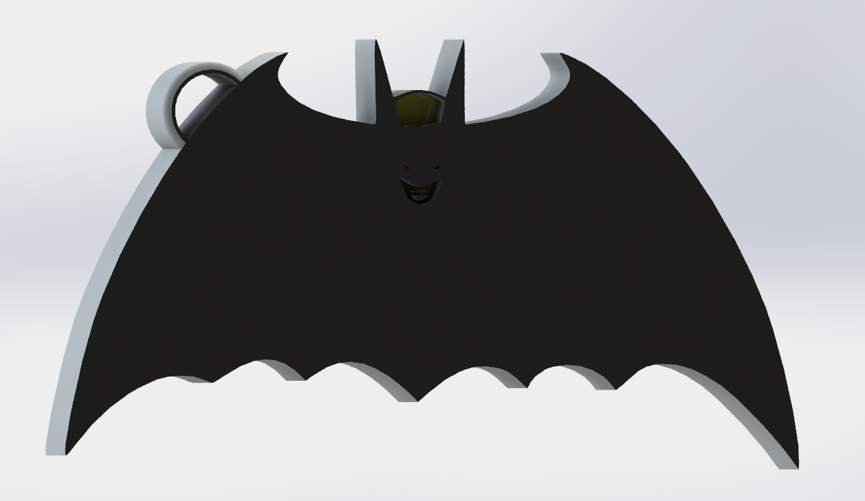 Download STL file BATMAN 1970'S LOGO • Model to 3D print ・ Cults