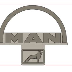 Sin-título.jpg Télécharger fichier STL Symbole du camion MAN • Design pour impression 3D, arsenio