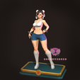 1.png ( No AI slop) Pin-up Chun li Outfit2 - 3D print STL