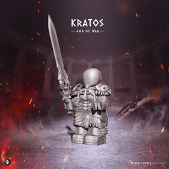 Kratos-vol2-poster.png Kratos God Armor - Vol2 - Custom Minifigures