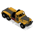 359bd59a-9beb-42b2-800d-8187f62ac8e8.png Yellow Zil Truck Chassis