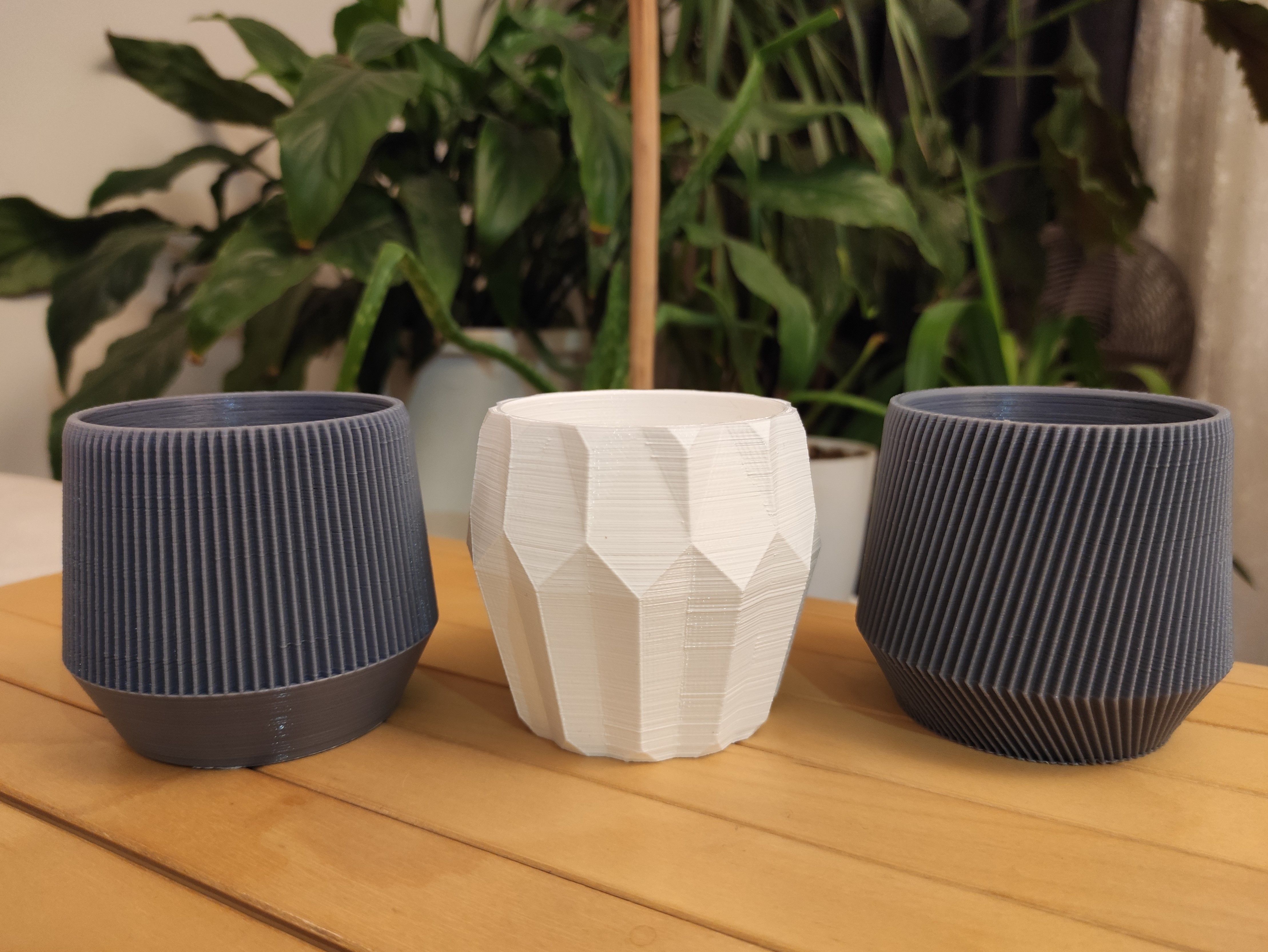 Pot Design In3d 3D file Cactus Pot Set・3D print design to download・Cults