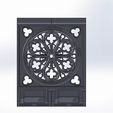 Necro-Window-Rosette05.jpg ZONE MORTALIS ROUND WINDOW PART gothic