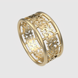 rotating_30.png Кольцо с затейливым узором 3D печать