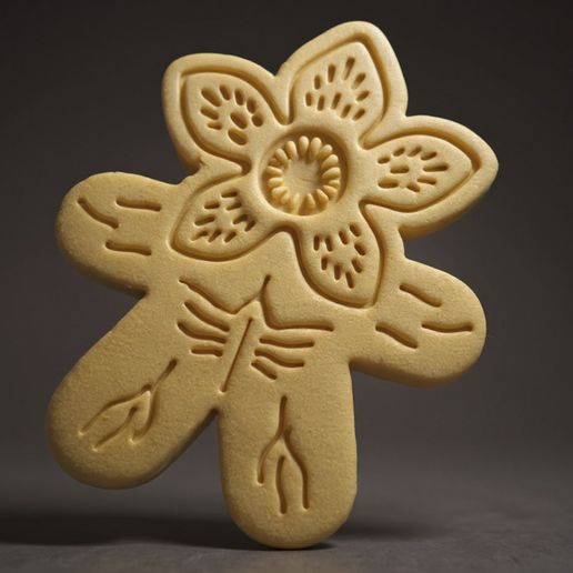 🌸 FREE Holiday Hawkins Demogorgon Gingerbread Cookie Cutter