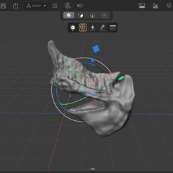 IMG_0563-1.png Fichier STL Tête de Kaiju・Modèle pour imprimante 3D à télécharger