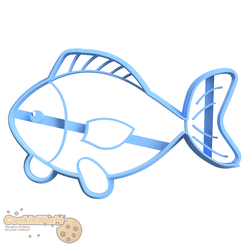 Fish-1.png Fichier STL Emporte-pièce poisson・Design pour imprimante 3D à télécharger