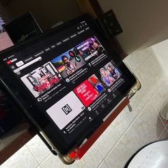Soporte para tabletas para tablero de cajas de 25 mm