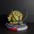 Electivire4.png Elekid, Electabuzz and Electivire 3D print model