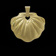 12.png Heart in Shell Pendant