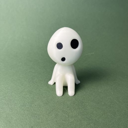 IMG_2594.jpg Kodama (#5) ✨🌲, Princess Mononoke🐺🌕, Miyazaki, FanArt, Ghibli🌟
