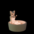 gatito2.png cute kitten candle holder