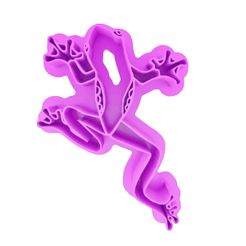 Cookie-Cutter-CCSP49_0001.jpg Fichier STL Découpeur de biscuits grenouille CCSP49・Objet imprimable en 3D à télécharger