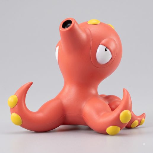 0224 Octillery 3D Model