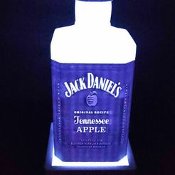 307703911_1289820495187005_4983754335515328394_n.jpg STL file jack daniel's apple lithophanie lamp・Design to download and 3D print