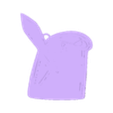 Flork  pirata.stl porte-clés / porte-clés , 20 FLORKS HALLOWEEN