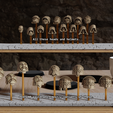 page-heads-and-pauldrons.png Archivo 3D Modular Chonky Gloomy Knights・Plan de impresión en 3D para descargar
