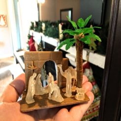 IMG_20191214_132905430.jpg Archivo 3D gratuito Belén de Navidad・Idea de impresión 3D para descargar