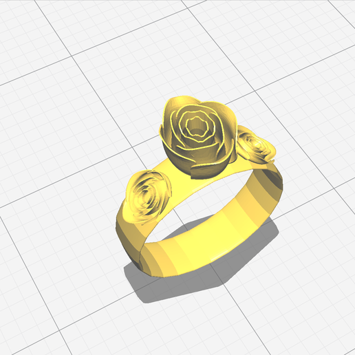 Rose Ring 3D model