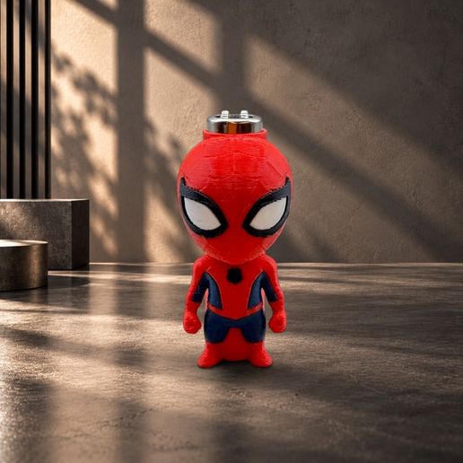 Spider-Man Kasai Slim Lighter Case/Sleeve | STL + Pre-Painted Multicolor 3MF