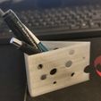 IMG_20210223_201835.jpg Swiss Cheese Pen Holder