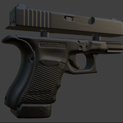🔫 Glock G30 real size.・ STL File for 3D printing・Cults