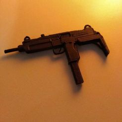 WhatsApp Image 2021-01-21 at 8.15.29 PM.jpeg STL-Datei UZI gun HQ model 1/12 scale・Modell zum Herunterladen und 3D-Drucken