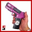 cults-special-17.jpg Cyberpunk 2077 Lizzie Gun Replica Prop Pistol Weapon