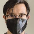 Me.jpg Archivo STL Máscaras de bajo polietileno・Modelo para descargar y imprimir en 3D