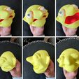 guy11.jpg (6x) Mr. Kobo ... Rubber Face hand puppets. FLEX materials