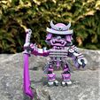 KENDOBOT-Poison.jpg Free STL file KENDOBOT - Flexi Bot / No Supports / Print in Place / Easy・Design to download and 3D print