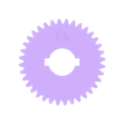 gg_gear_N36_D1.5_P24_PA24_100.stl Craftsman 109 Lathe Gears, Keyed Hub, and Banjo