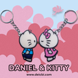 KittyyDaniel.png Llaveros de Hello Kitty y Daniel