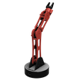 Robotic arm 4.png STL file Arduino Robotic Arm・3D print design to download