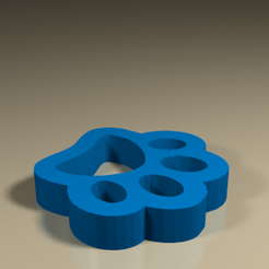 huella_dog.png STL-Datei footprint dog kostenlos・Vorlage für 3D-Drucker zum herunterladen