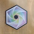 Des hexagones satisfaisants, Art_Lieberman