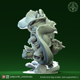 Hellbender_05_.png Hellbender Salamandre géante Pêcheur STL DND FIGURE