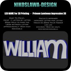 WILLIAM.1.jpeg Prénom LED WILLIAM