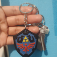 Zelda.png Keychain Hylian Shield/ Escudo Zelda keychain
