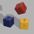 Dado-didáctico.png Didactic dice for learning simple mathematical accounts