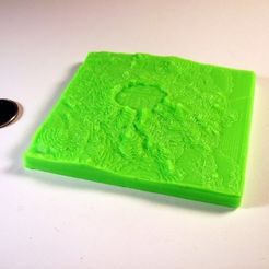IMG_0060_preview_featured.jpg Free 3D file Crater Lake Topo・Object to download and to 3D print