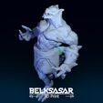 11.jpg Werewolf Berserker 3D print model