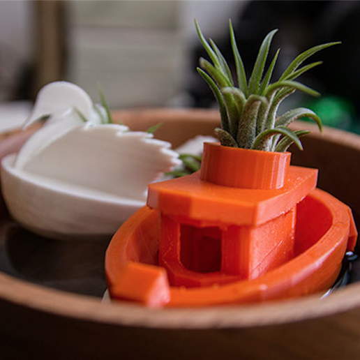 Air Boat - 3D model önizlemesi