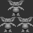 ZBrush-Document.jpg Gremlins Gizmo Versões Feliz, Triste e Assustada