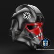 10007-1.jpg Tie Fighter Pilot Helmet - 3D Print Files