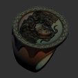6333.jpg Medusa Versace Logo Ring 3D print model