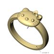 volume2.jpg Hello kitty band US sizes 5to10 3D print model