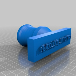 146700c26c87cdf2ca90e75acd5dc61b.png Download free STL file AN OFFICIAL BOLLOCKS RUBBER STAMP • 3D printing template, Suncell
