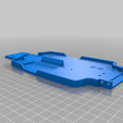 LowerDeck_Split2_rear.png RWD Drift car chassis ЦехRC DM1 frame