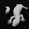 Pose1Parts-min.png Gila Monster Lizard - Realistc Venomous Reptile